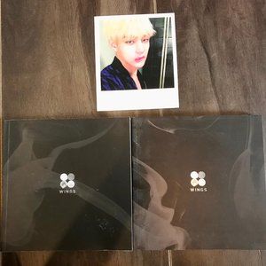 BTS Wings Album W + I version set (Kpop Merch)